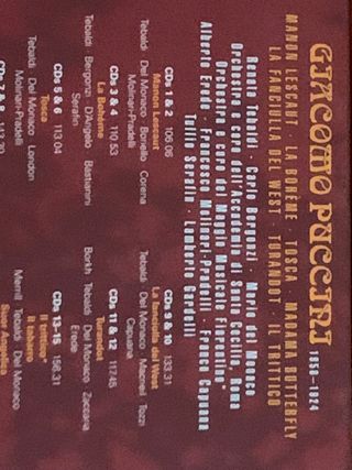 Puccini the great opera collection