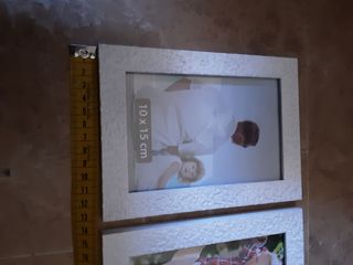 marcos fotos blanco madera cristal macetero madera