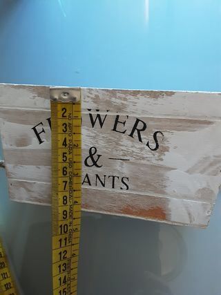 marcos fotos blanco madera cristal macetero madera