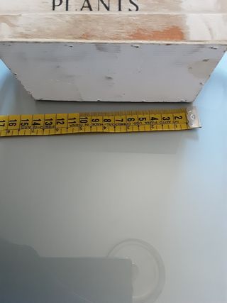 marcos fotos blanco madera cristal macetero madera