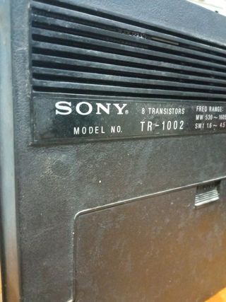 radio Sony TR- 1002.