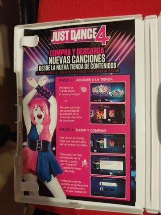 Vídeojuego Wii Just Dance 4
