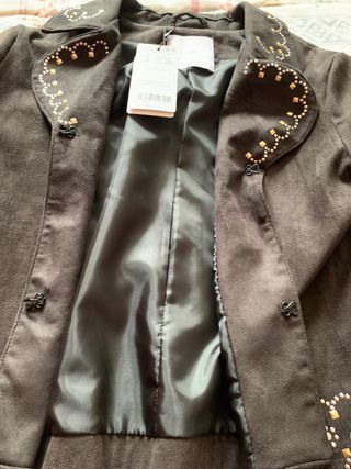 Chaqueta marrón. Mango. Nueva con etiquetas.