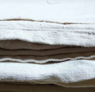 lenzuolo matrimoniale misto lino ricamato a mano