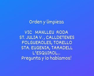 Servicio de Limpieza