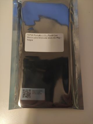 LCD e touch screen con cornice - Motorola Moto E6