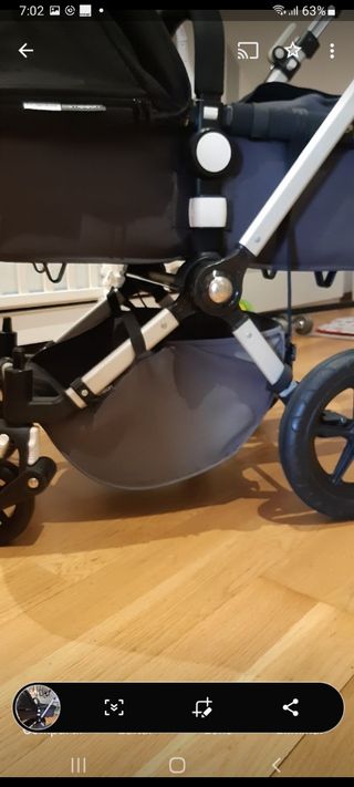 silla + capazo bugaboo camaleon 