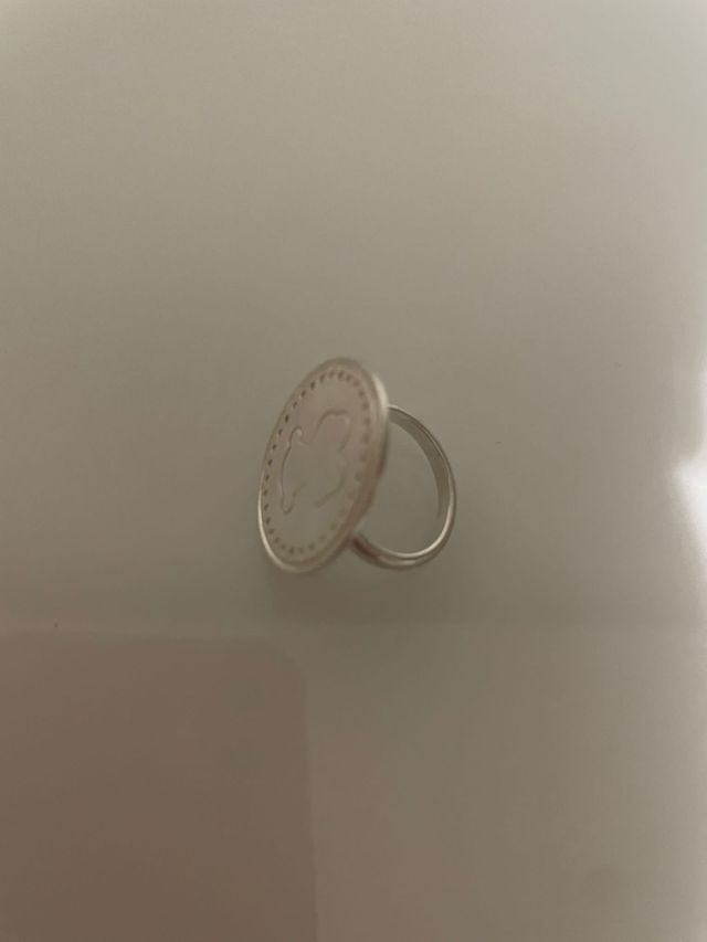 Anillo Tous moneda osito