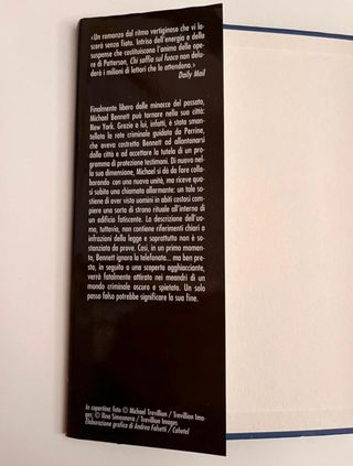 Libro "Chi soffia sul Fuoco" James Patterson