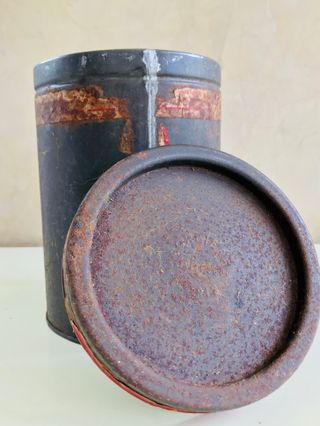 LATA DE FARMACIA DE COLECCION TAMAÑO GRANDE