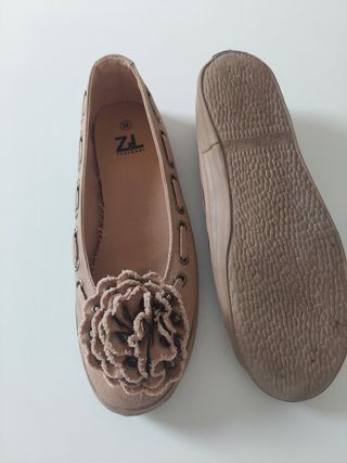 zapato plano