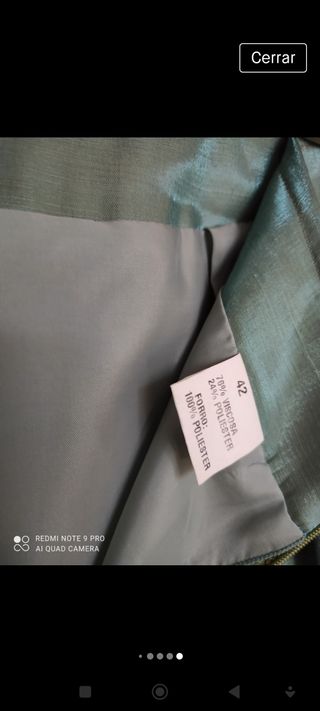 Traje ceremonia mujer