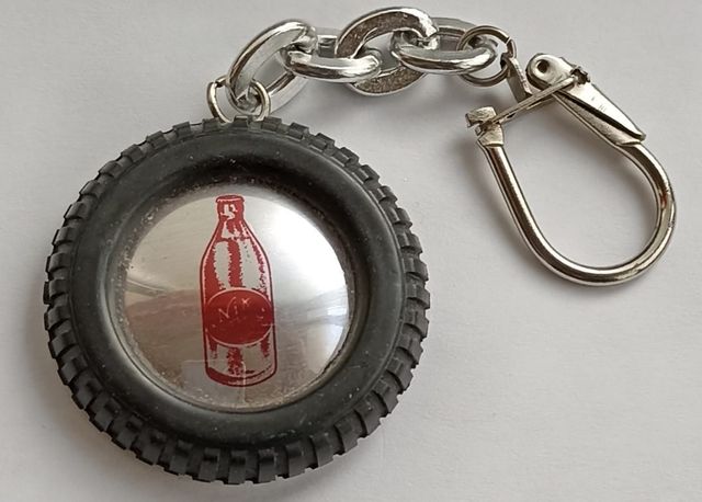 Llavero Rueda NIK Refrescos Naturales Teror