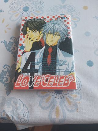 comic manga tomo 4 LOVE CELEB