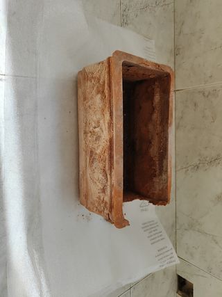 Maceta de barro, ideal para cactus