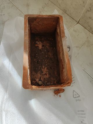 Maceta de barro, ideal para cactus