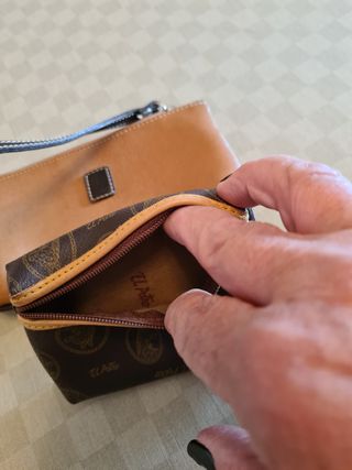 Cartera y monedero de piel El potro