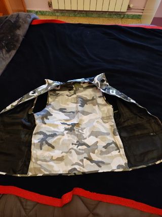 chaleco camuflaje militar L