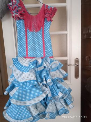 Traje de flamenca 