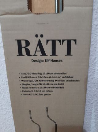 Porta CD Ikea RÄTT Design Ulf Hanses