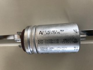 Condensador Motor AV Arcotronics C.87.1BF3 MKP