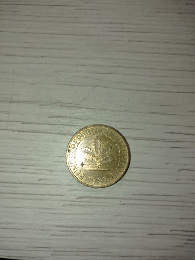 Alemania 10 peniques, 1987