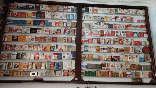 colección cajetillas y paquetes