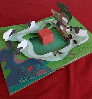 Libro POP UP. Le Cube Rouge