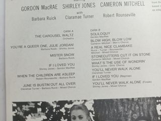 Carousel LP BSO Rogers & Hammerstein