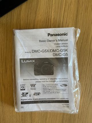 Cámara de fotos digital DMC-G5
