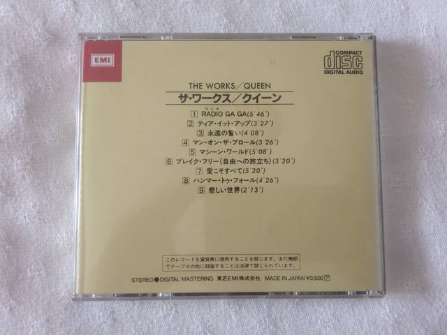 Queen-The Works-Edição Japonesa