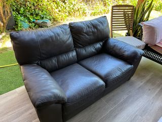 ¡Oportunidad! Sofá de piel NATUZZI - 2 plazas
