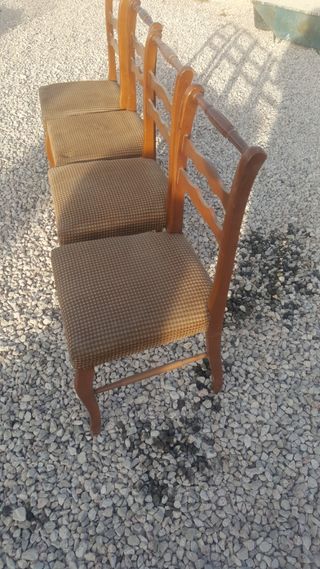 SILLAS MADERA COMEDOR