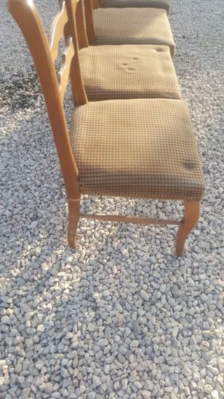 SILLAS MADERA COMEDOR