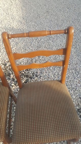 SILLAS MADERA COMEDOR