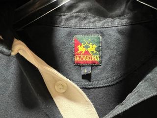 Sudadera LA MARTINA Original. Negro Talla L.