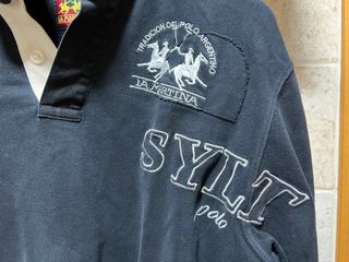 Sudadera LA MARTINA Original. Negro Talla L.