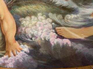 Bandeja de porcelana de Viena