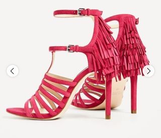 Sandalias de tacón Zara