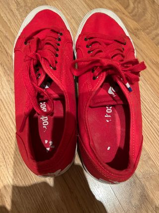 Zapatillas/bambas Le coq Sportif rojo 40