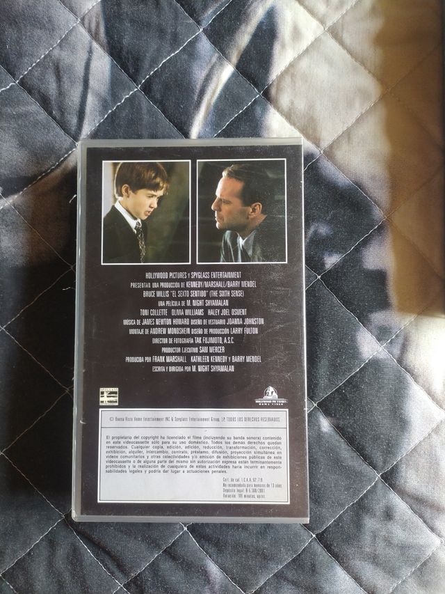 LOTE BRUCE WILLIS VHS