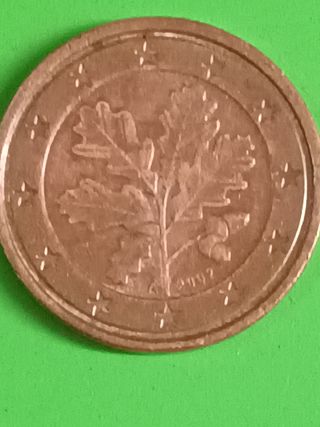 monedas de 1 centimo