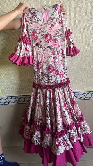 Traje flamenca de niña marca Revuelos
