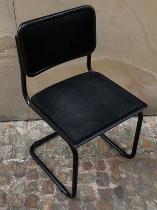 Silla cesca negra de italy breuer diseño rejilla