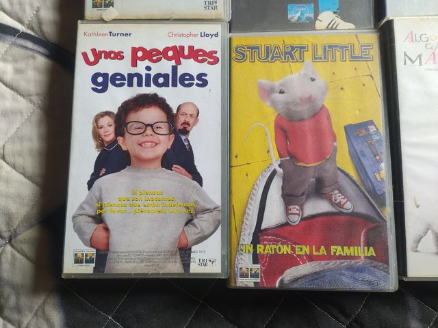 Lote de películas vhs