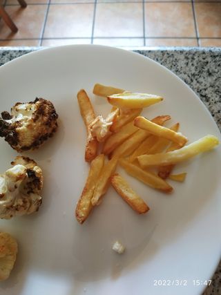 Freidora de aire, horno eléctrico