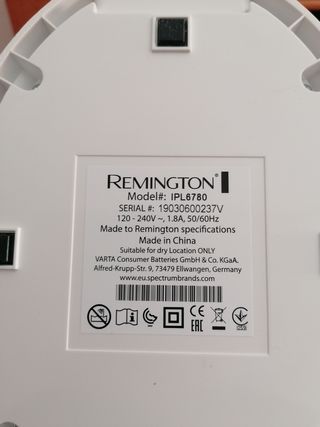 Depilador laser Remington