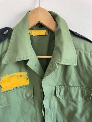 En verde militar