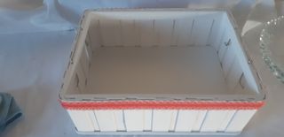 Caja de madera decirativa