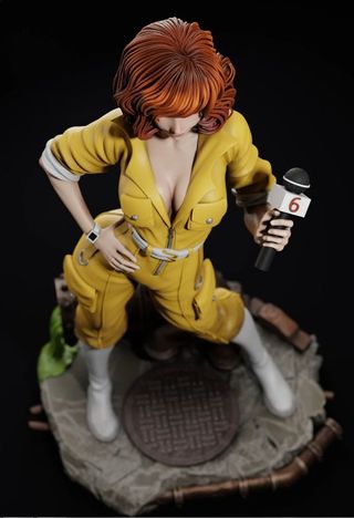 April O'Neil - Tortugas Ninja  - Resina 3D